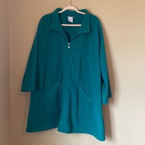 Women’s Blair Soft Cozy Teal Peacoat 2X